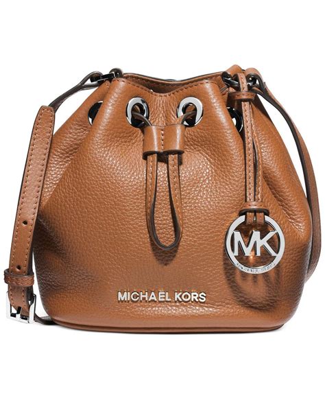 michael kors small bucket purse|Michael Kors drawstring bucket bag.